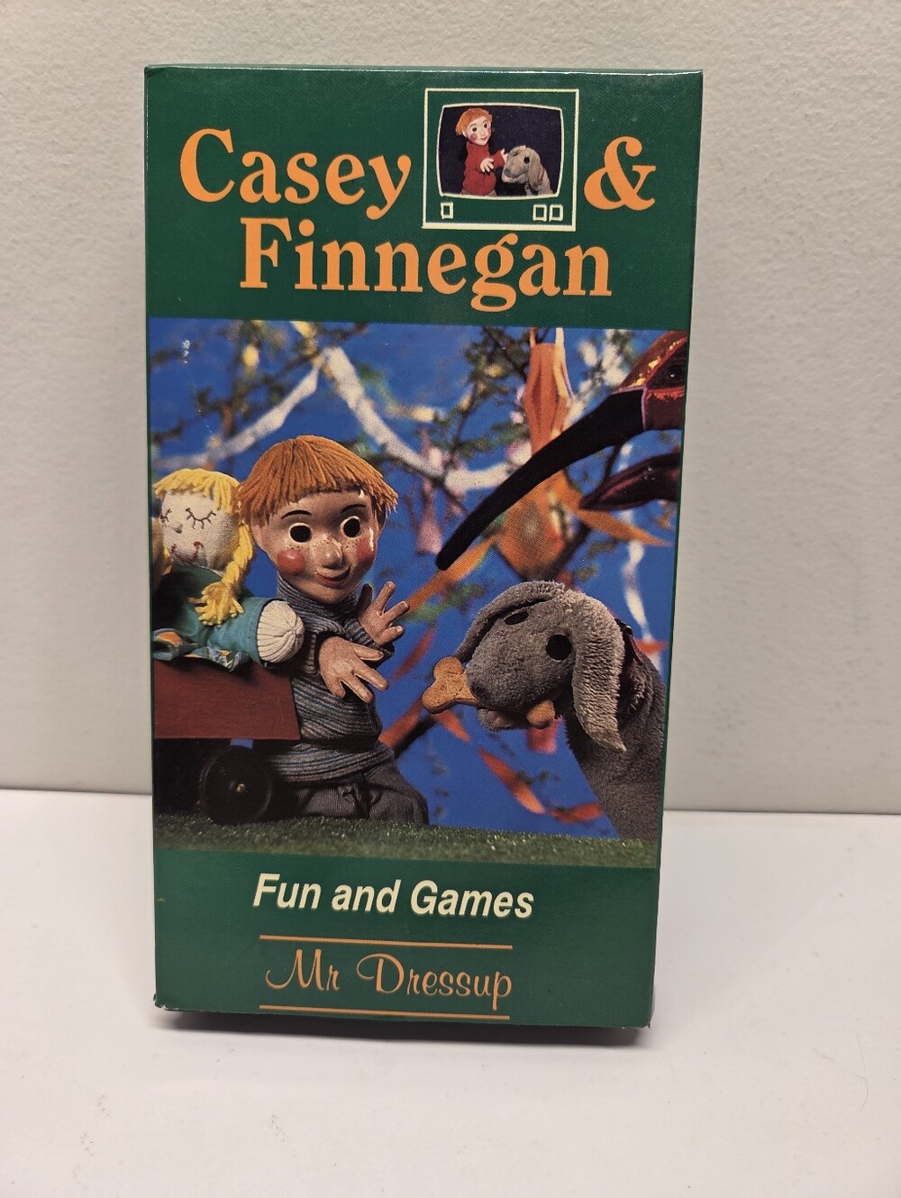 Mr. Dressup VHS Casey & Finnegan "Fun And Games" Vintage 80s 90s TV